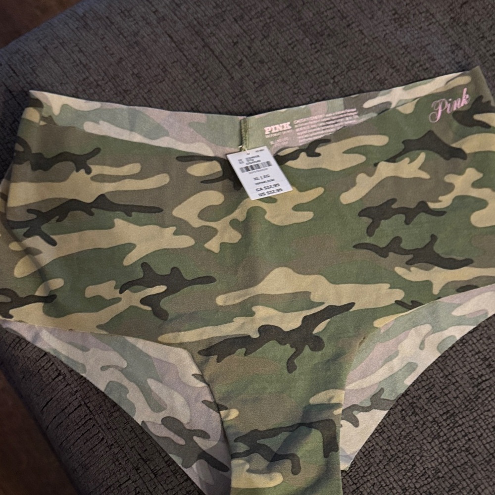 Victoria's Secret Green Camo Briefs